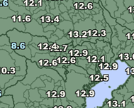 Map Temperature