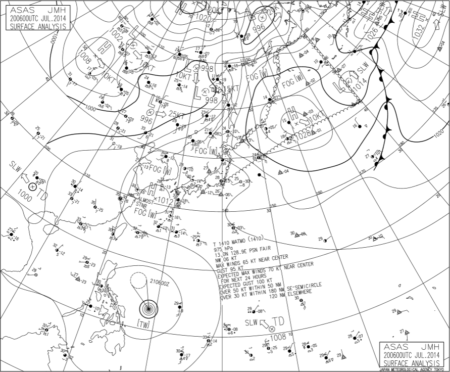 Weather map_Cold front