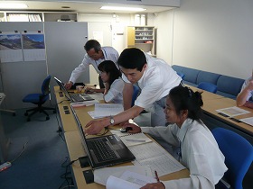 Seventh on-the-job training in typhoon operations at the RSMC Tokyo - Typhoon Center