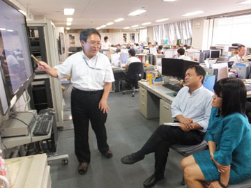 12th Typhoon Committee Attachment Training at the RSMC Tokyo