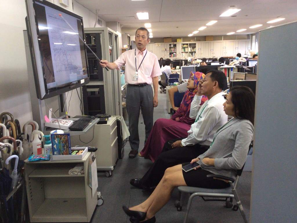 14th TC Attachment Training at the RSMC Tokyo