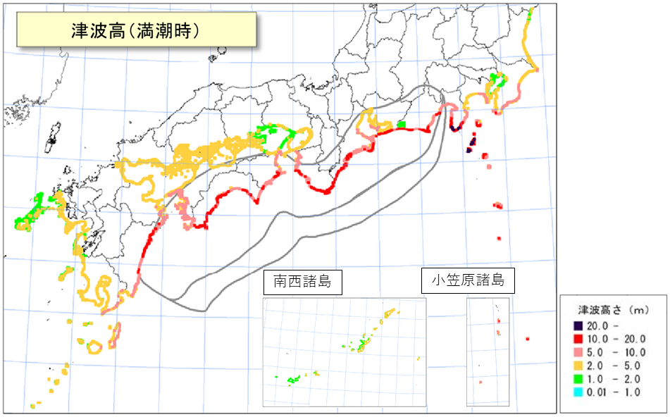 想定津波高