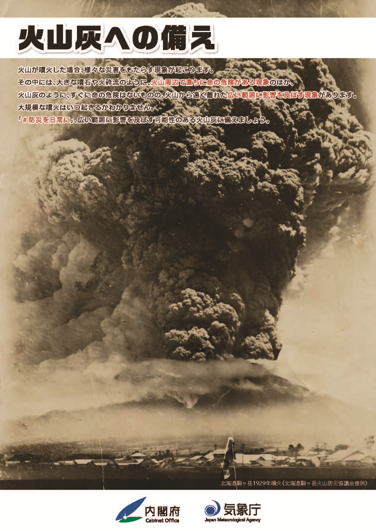 火山灰への備え